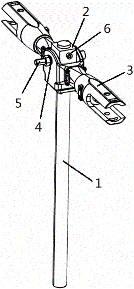 通过橡胶块摆振阻尼连接的主轴与主旋翼的制作方法与工艺