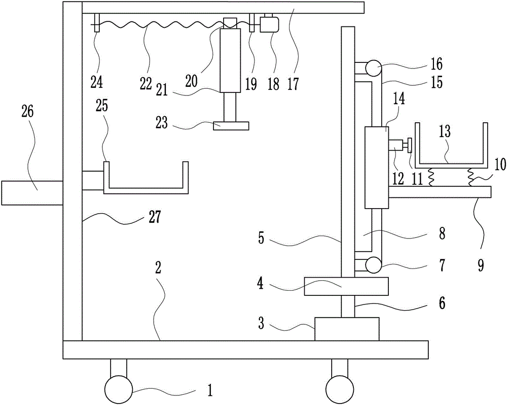 一种机械用垃圾分类处理装置的制作方法