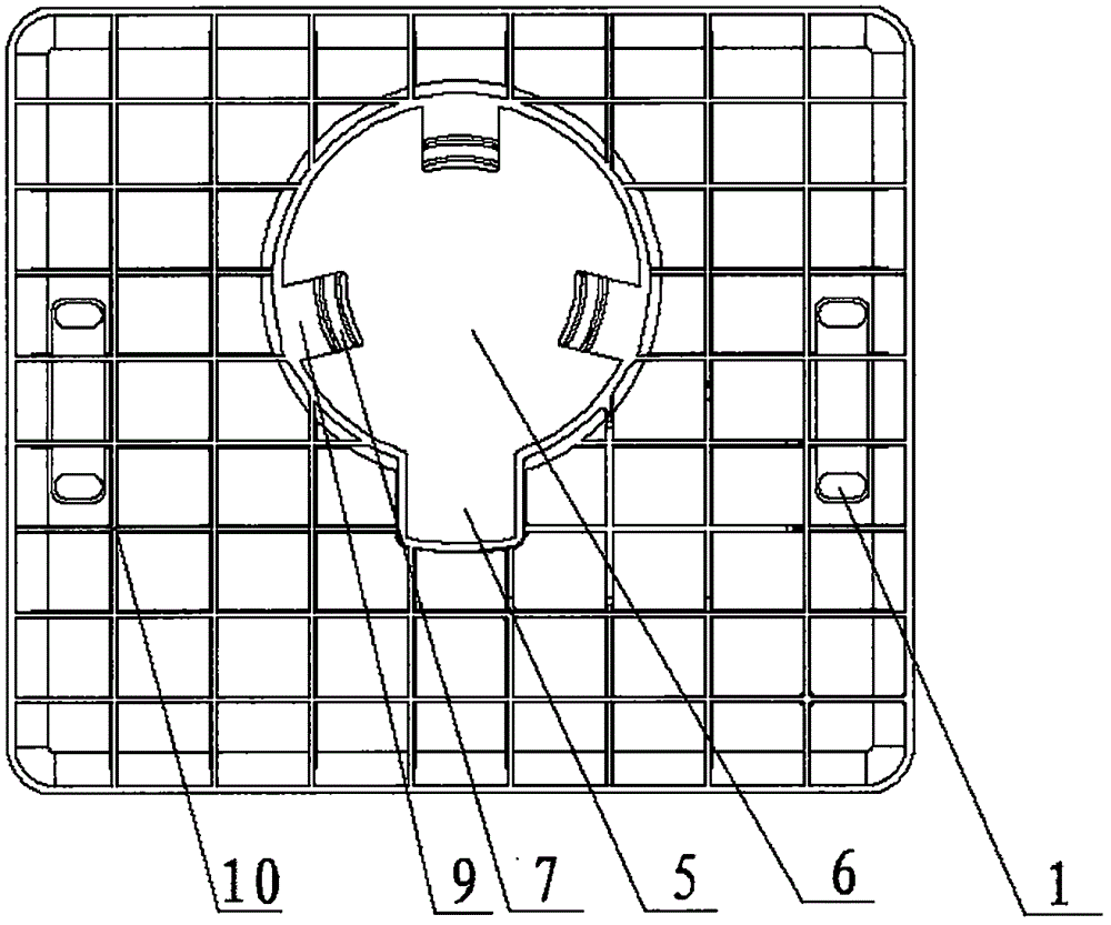 一种速装卡扣式阀门挡板的制作方法与工艺