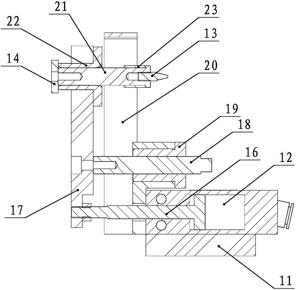 汽車儀表盤卡扣檢測裝置的制作方法