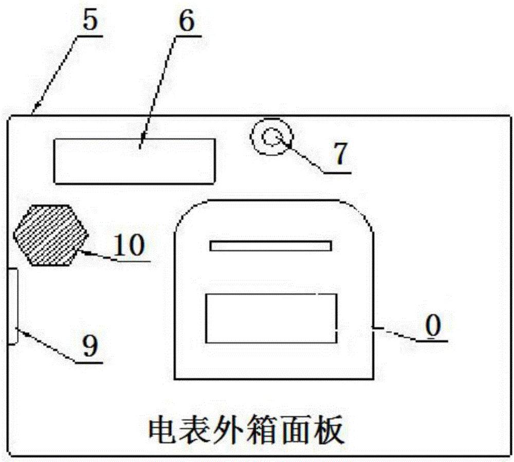 一种保护用户信息的智能电表装置的制作方法