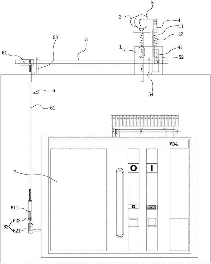 固定式真空斷路器與隔離開(kāi)關(guān)機(jī)械聯(lián)鎖機(jī)構(gòu)的制作方法與工藝