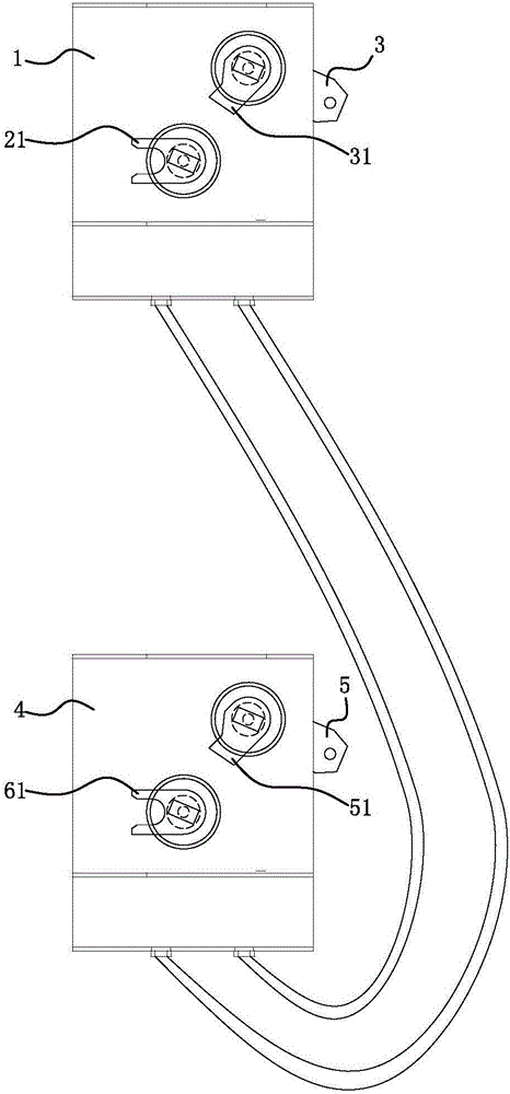 两台框架断路器机械联锁装置的制作方法