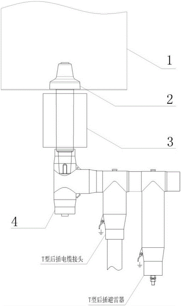 一種電纜附件的連接裝置的制作方法