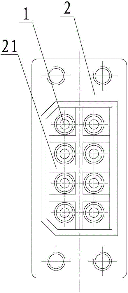 矩形高壓電插座連接器的制作方法與工藝