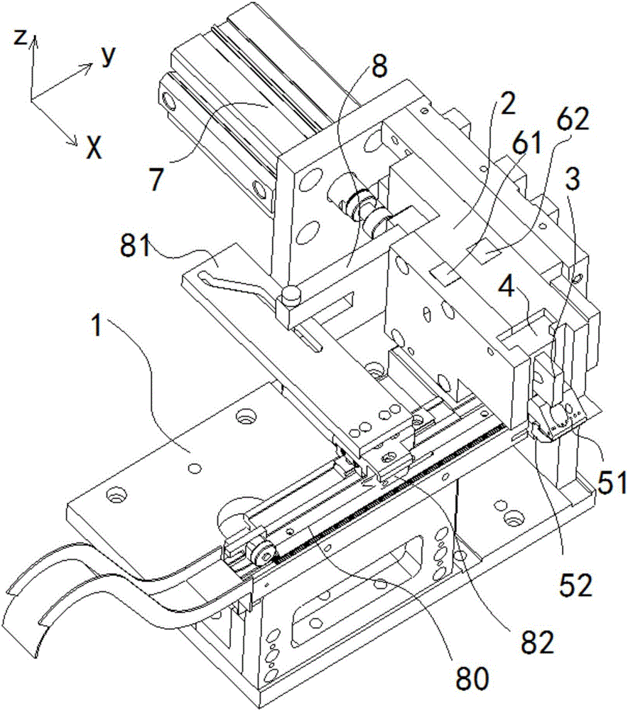 一種單氣缸送夾切插治具的制作方法與工藝