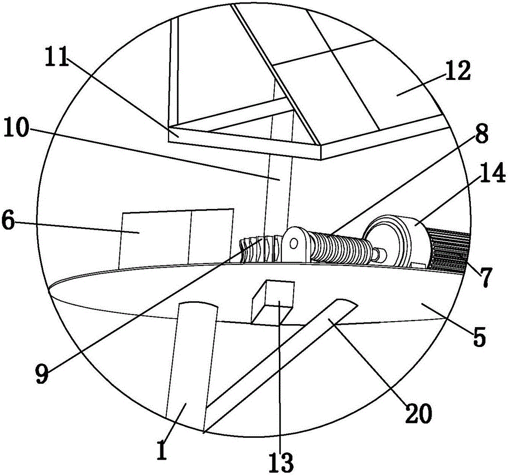 一种具有转动太阳能电池板的路灯的制作方法与工艺