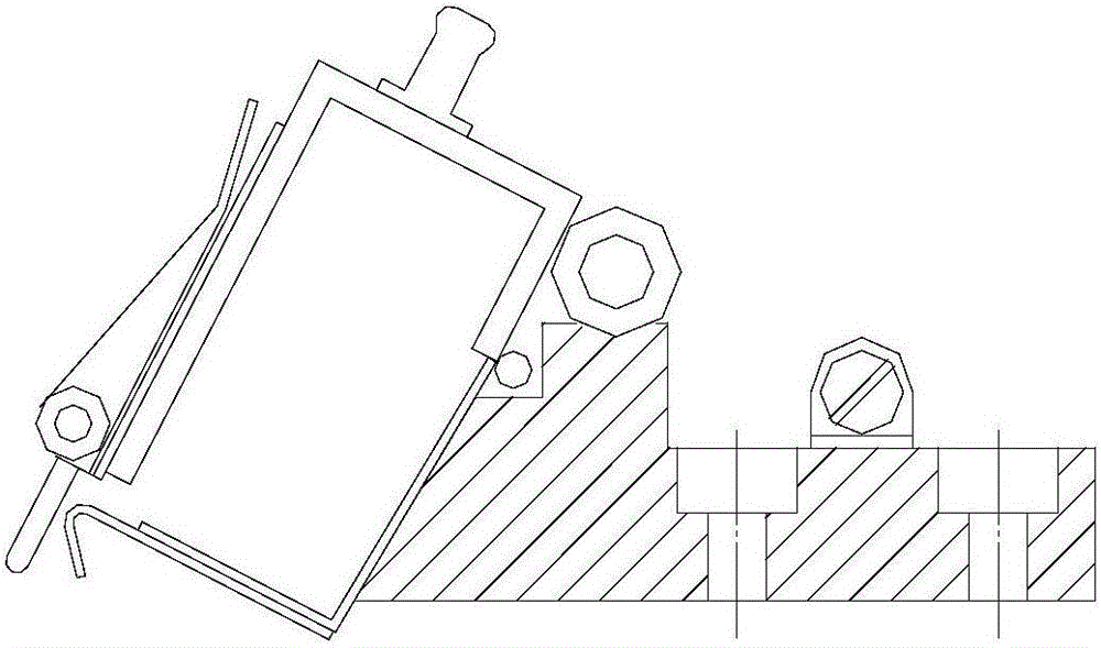 一种具有固定、可旋转角度的燃烧器固定支座的制作方法与工艺