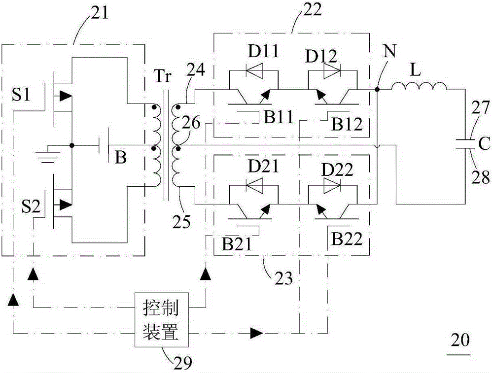 DC-AC变换器及其控制方法与流程