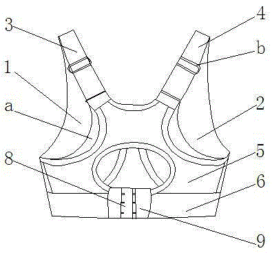 一种智能心率监测运动文胸的制作方法与工艺