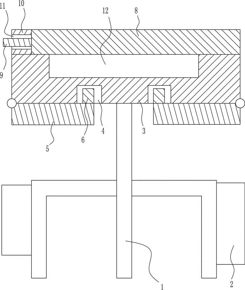 一種計算機軟件開發(fā)用可擴展的工作臺的制作方法與工藝