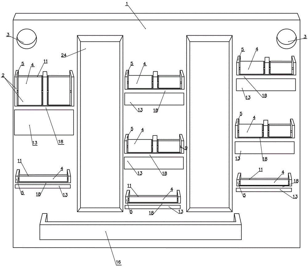 一種臨床用床頭懸掛牌收納掛板的制作方法與工藝