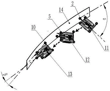 一種用來清理筒倉(cāng)倉(cāng)壁結(jié)灰的清倉(cāng)機(jī)器人及清倉(cāng)方法與流程