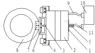 便攜式鋼瓶氣動打標機的制作方法與工藝