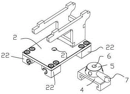 一种CNC雕刻机的手动托板移动装置的制作方法