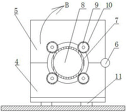 防甩不銹鋼管壓紋機的制作方法與工藝