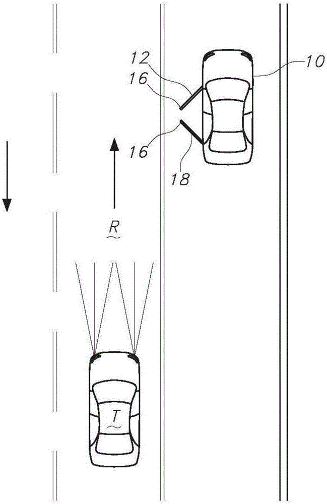 中分式車門的照明開門警告的制作方法與工藝