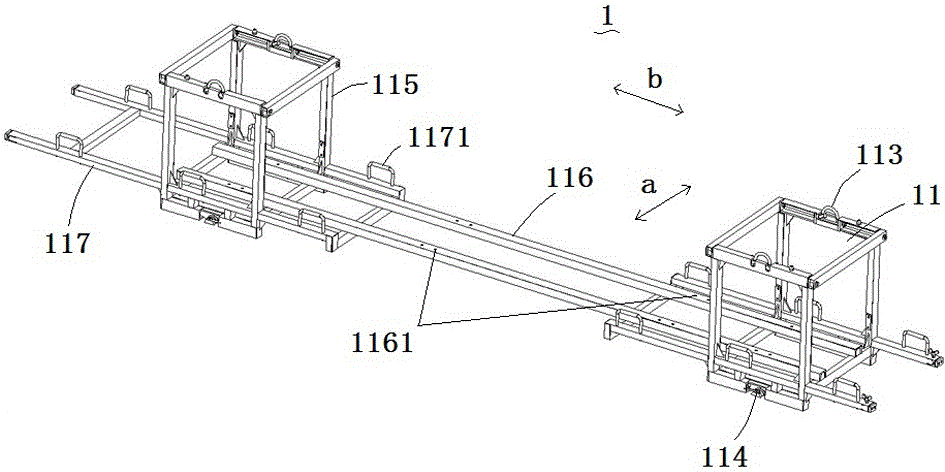 一种框架式吊具及使用该框架式吊具的组合堆码吊具的制作方法与工艺