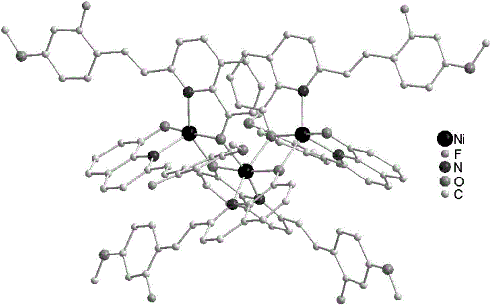 一种8‑羟基喹啉镍配合物及其制备方法与流程