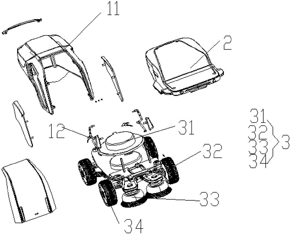 一種剪刀軸心式道路清掃車(chē)的制作方法與工藝