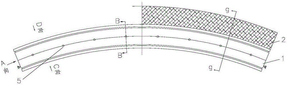 预埋式球铁框架-钢筋混凝土组合隧道壁板的制作方法与工艺