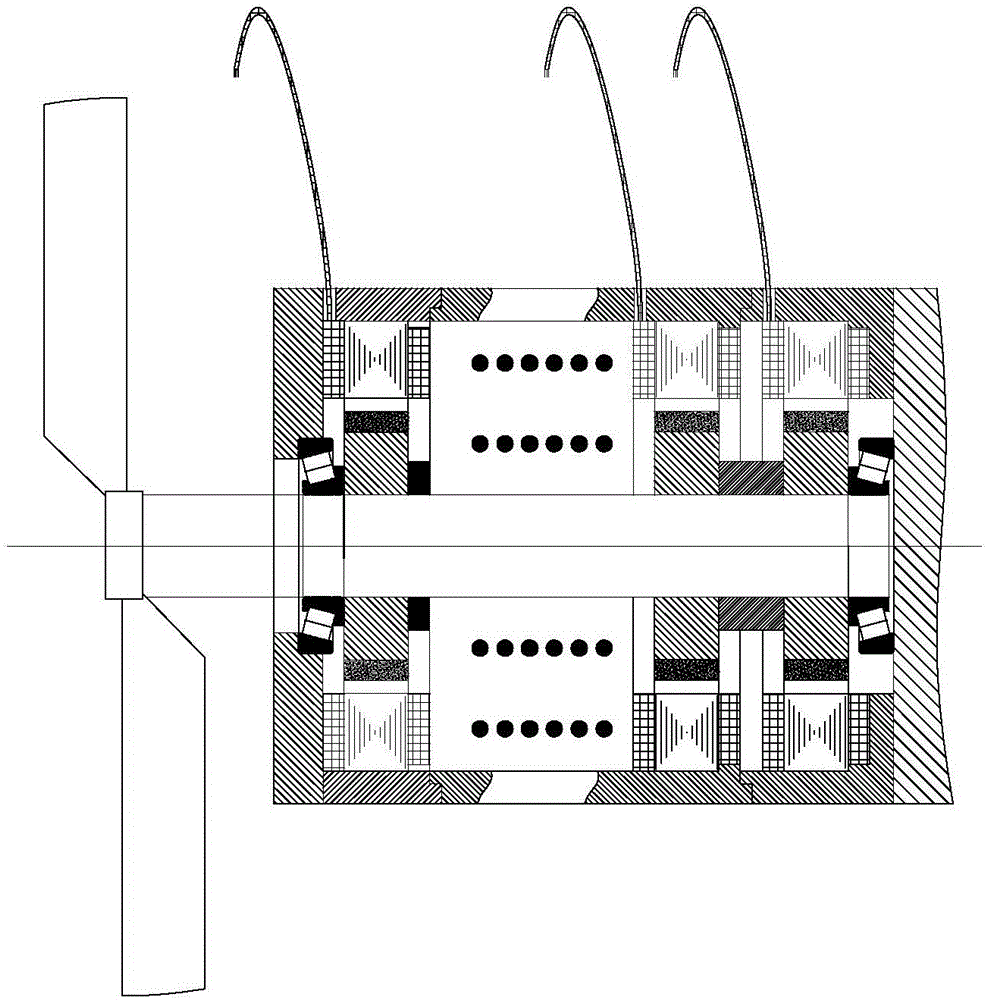 一種根據(jù)風向應(yīng)變帆的迎風角度的風力直驅(qū)發(fā)電機的制作方法與工藝