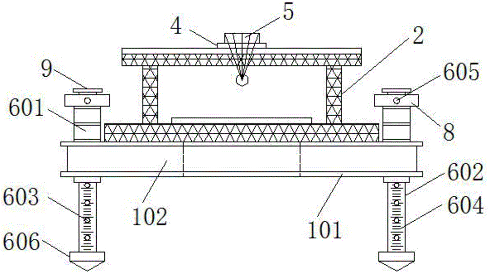 一种用于桥梁建设的可移动施工平台的制作方法与工艺