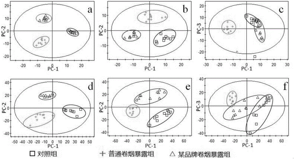 一种基于代谢组学表征烟气暴露生物效应的试验方法与流程