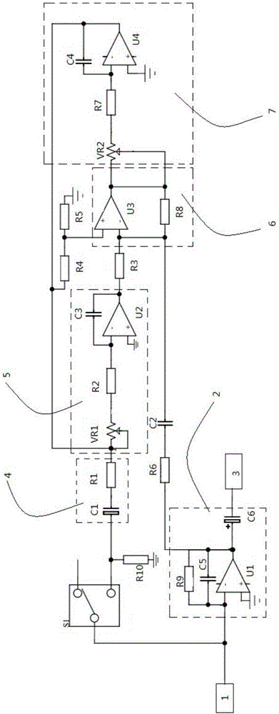 麦克风防啸叫电路的制作方法