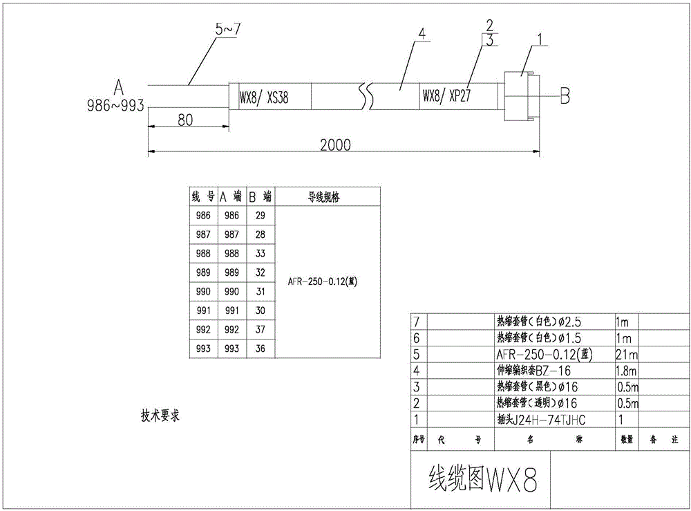 一種基于線束圖設計的雷達裝備機柜電裝工藝的制作方法與工藝