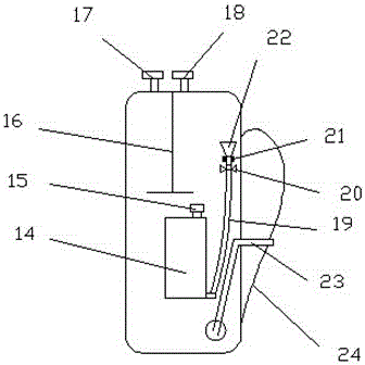 一种具有美观功能的园林喷洒建筑的制作方法与工艺