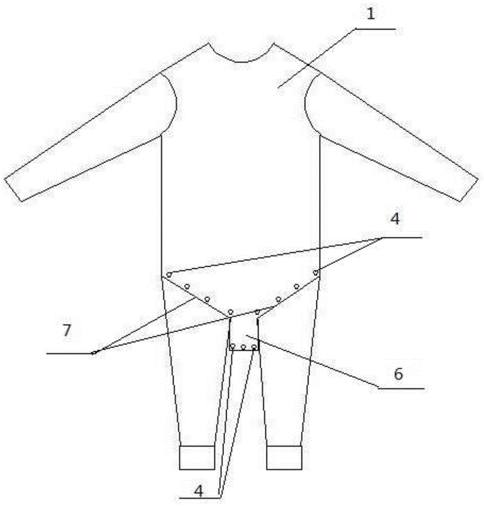 一種嬰幼兒連體服的制作方法與工藝