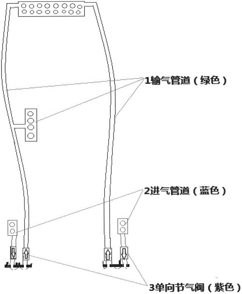 鞋底驅(qū)導(dǎo)氣降溫鞋的制作方法與工藝