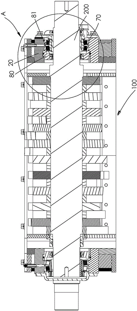 双轴撕碎机的箱体结构的制作方法