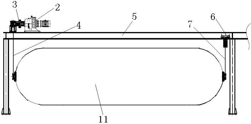 一種鏈輪翻轉(zhuǎn)噴涂系統(tǒng)的制作方法與工藝