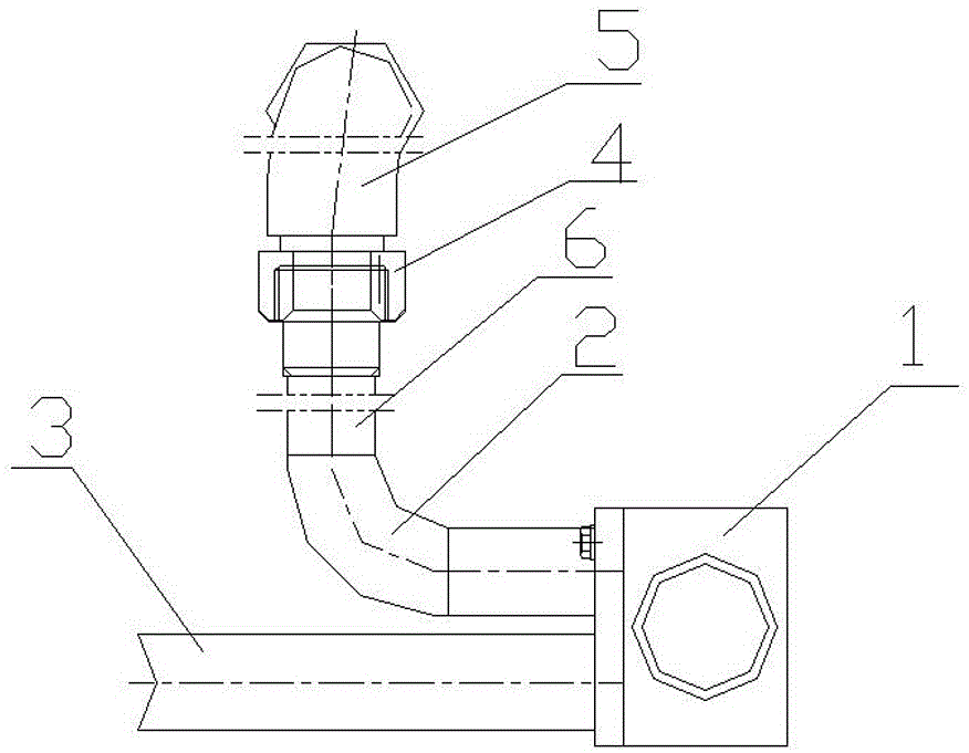 一種濾油機(jī)溢流閥接管管路的制作方法與工藝