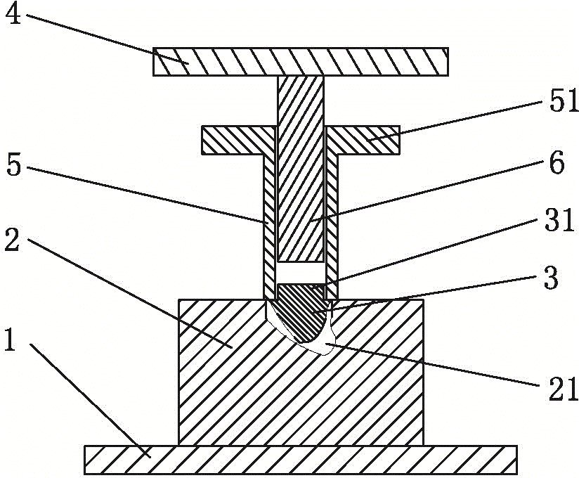 馬桶盆過(guò)渡節(jié)負(fù)向拉伸模具的制作方法與工藝