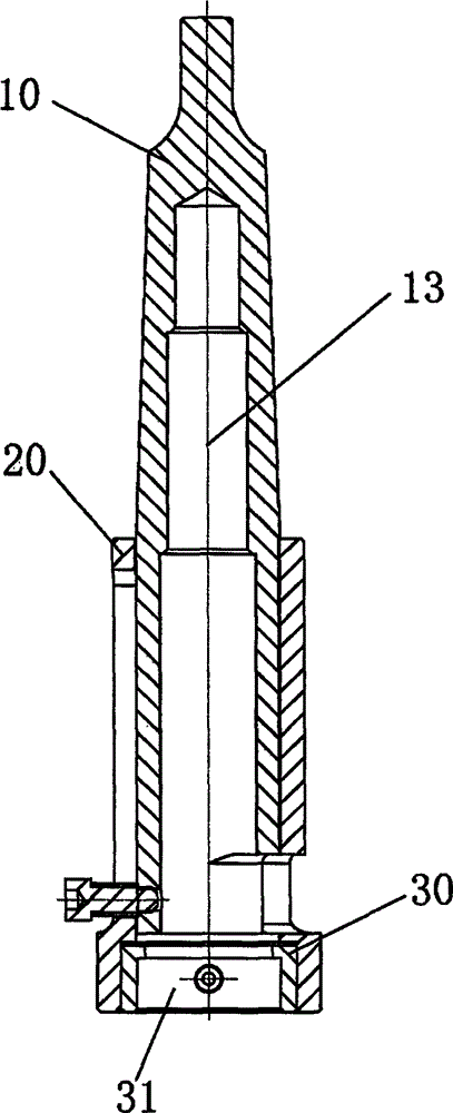 攻絲套牙裝置的制作方法