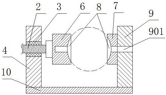 一种珠子钻孔夹具的制作方法与工艺