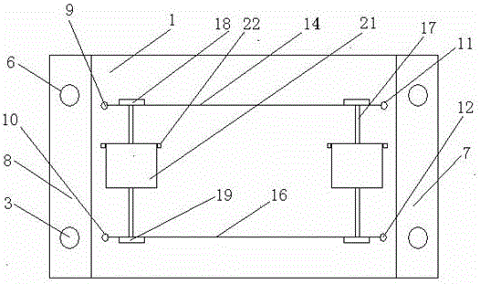 一種桿上工具包固定架的制作方法與工藝