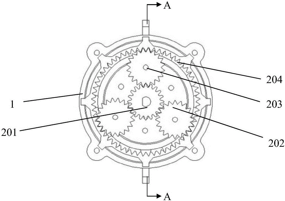 一種用于類(lèi)人機(jī)器人髖關(guān)節(jié)上的轉(zhuǎn)向機(jī)構(gòu)的制作方法與工藝