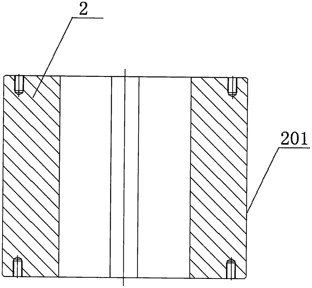 一種用于生產PE燃氣管材的模具結構的制作方法與工藝