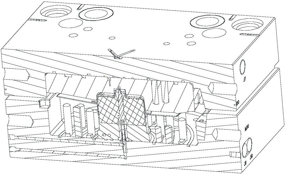 模具結(jié)構(gòu)和注塑機(jī)的制作方法與工藝