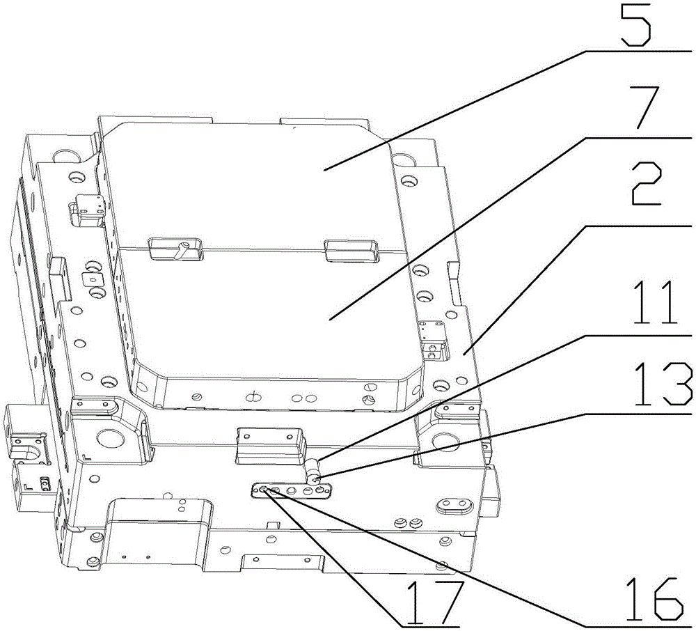 用于汽車后備箱邊框的注塑模具的制作方法與工藝