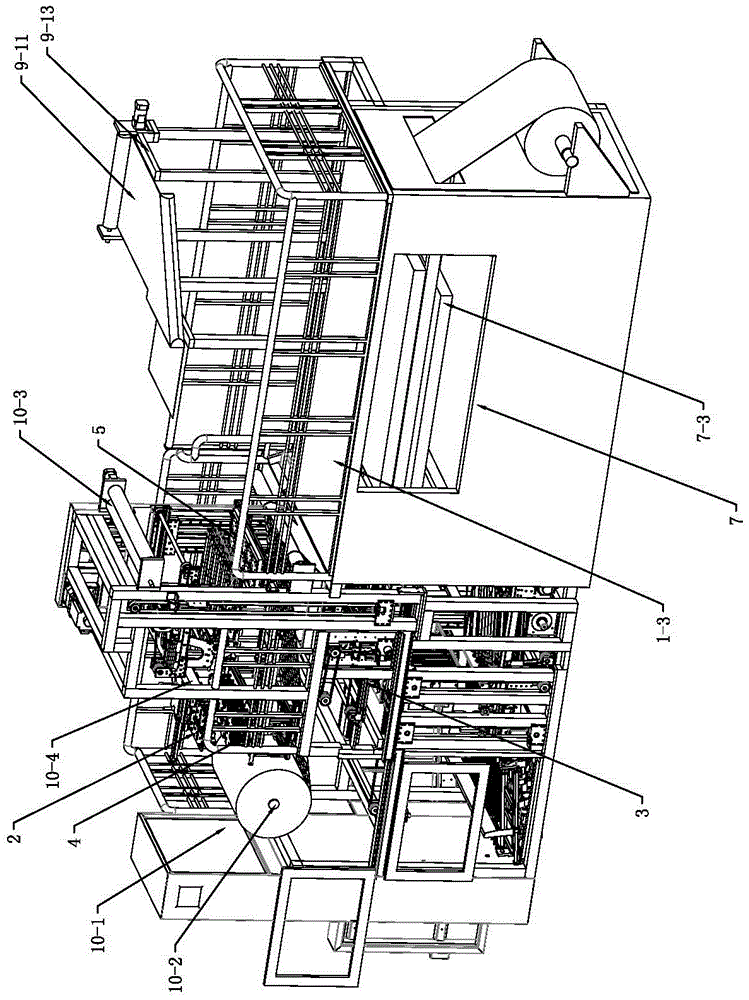 连接压空热成型机的模内贴标容器生产线的制作方法与工艺