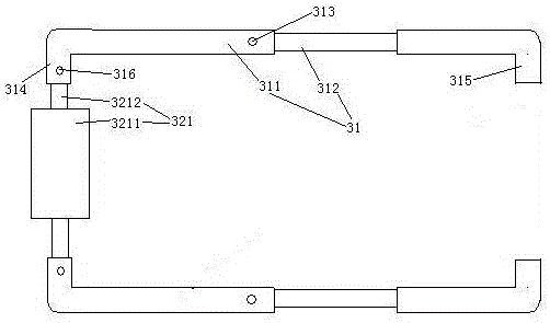 設(shè)有長寬可調(diào)式蓋雨布機(jī)構(gòu)的貨車的制作方法與工藝