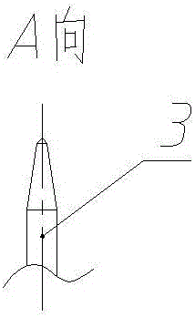 一種清理機(jī)動(dòng)車輪胎內(nèi)石子的工具的制作方法與工藝