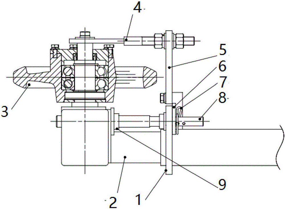 一种收割机履带导向轮机构及收割机的制作方法与工艺