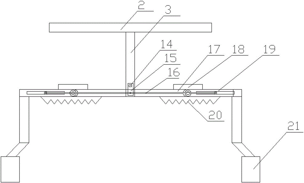 一種具有安全支架的踏板式自行車的制作方法與工藝