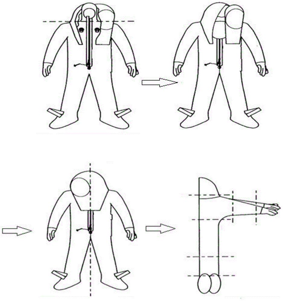 快速脱险潜水服包装方法与流程